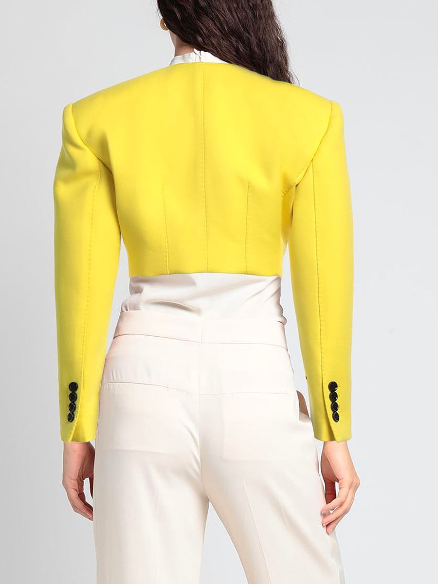 Elegant Single-breasted Blazer