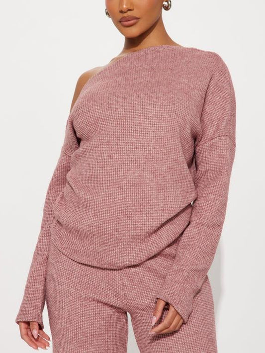 Strapless Knitted Suit