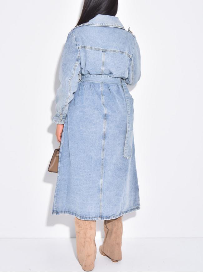 Long Denim Jacket