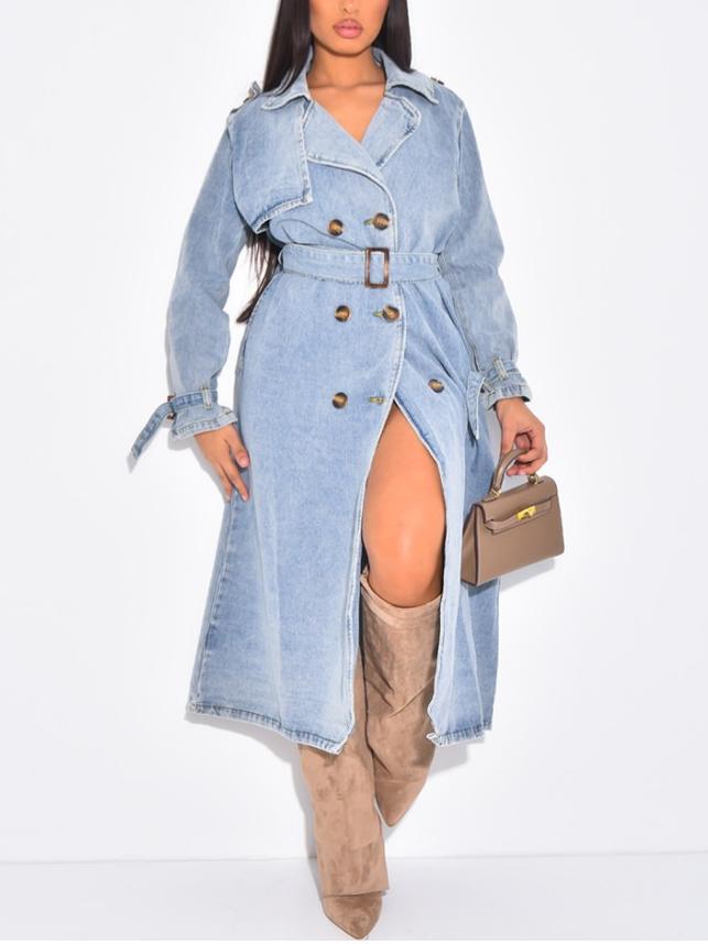 Long Denim Jacket