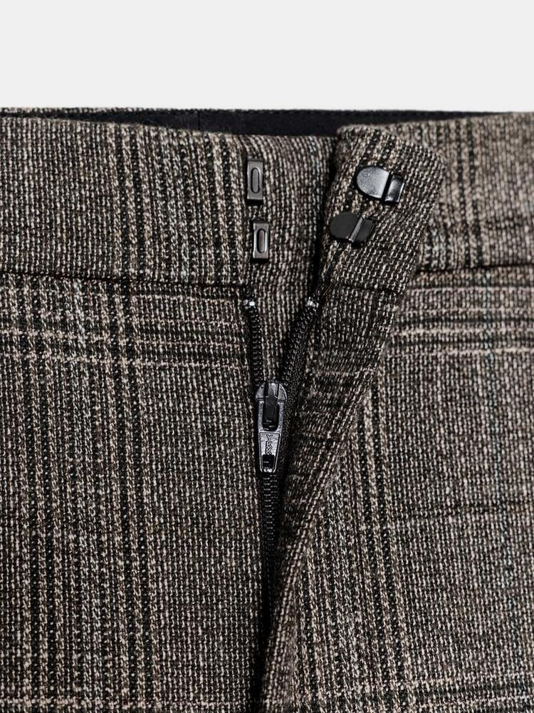 Tight Waist Striped Pants Set