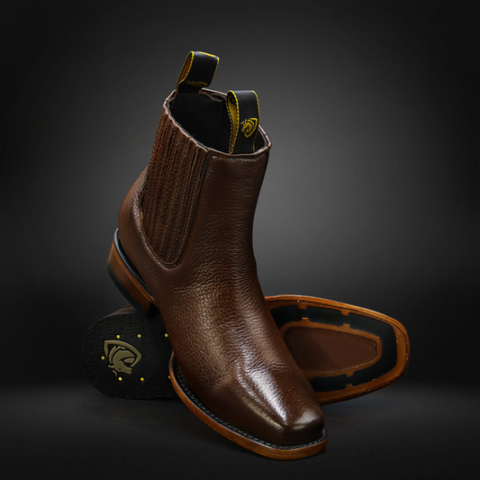 Men's Genuine Leather Chelsea Ankle Boots