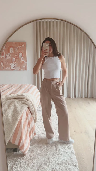 Fashionable Long - Striped Pants