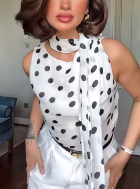 Leopard Print Chiffon Camisole