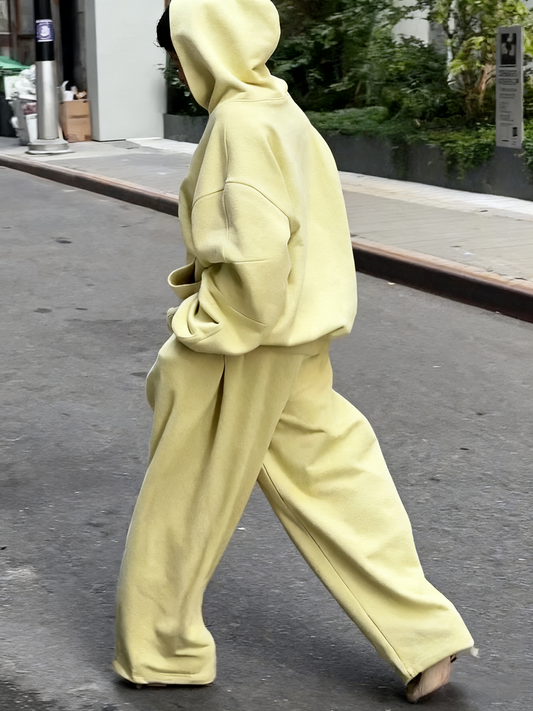 Hooded Solid Color Zipper Suit