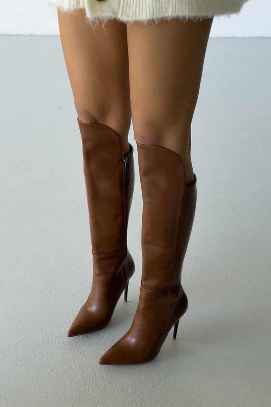 Over-The-Knee Pointed Toe Stiletto Boots