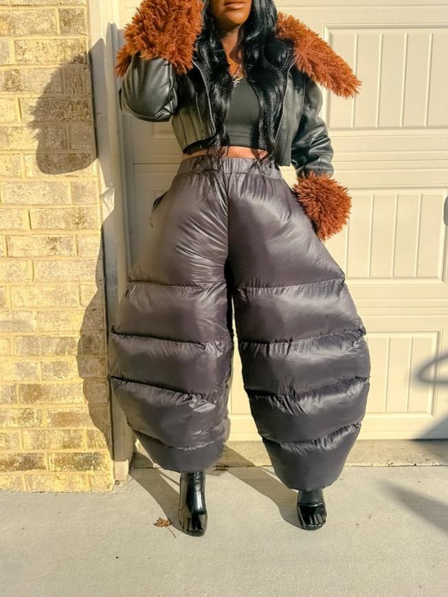 Winter Puffer Bubble Pants