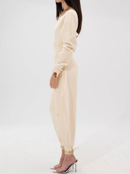 Comfy Cozy Sweatshirt Jumpsuit
