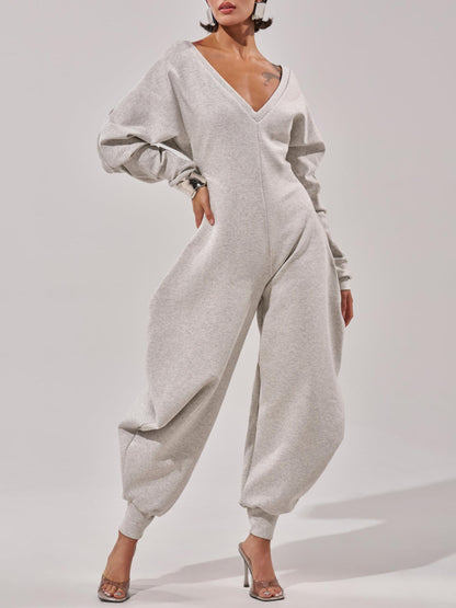 Comfy Cozy Sweatshirt Jumpsuit
