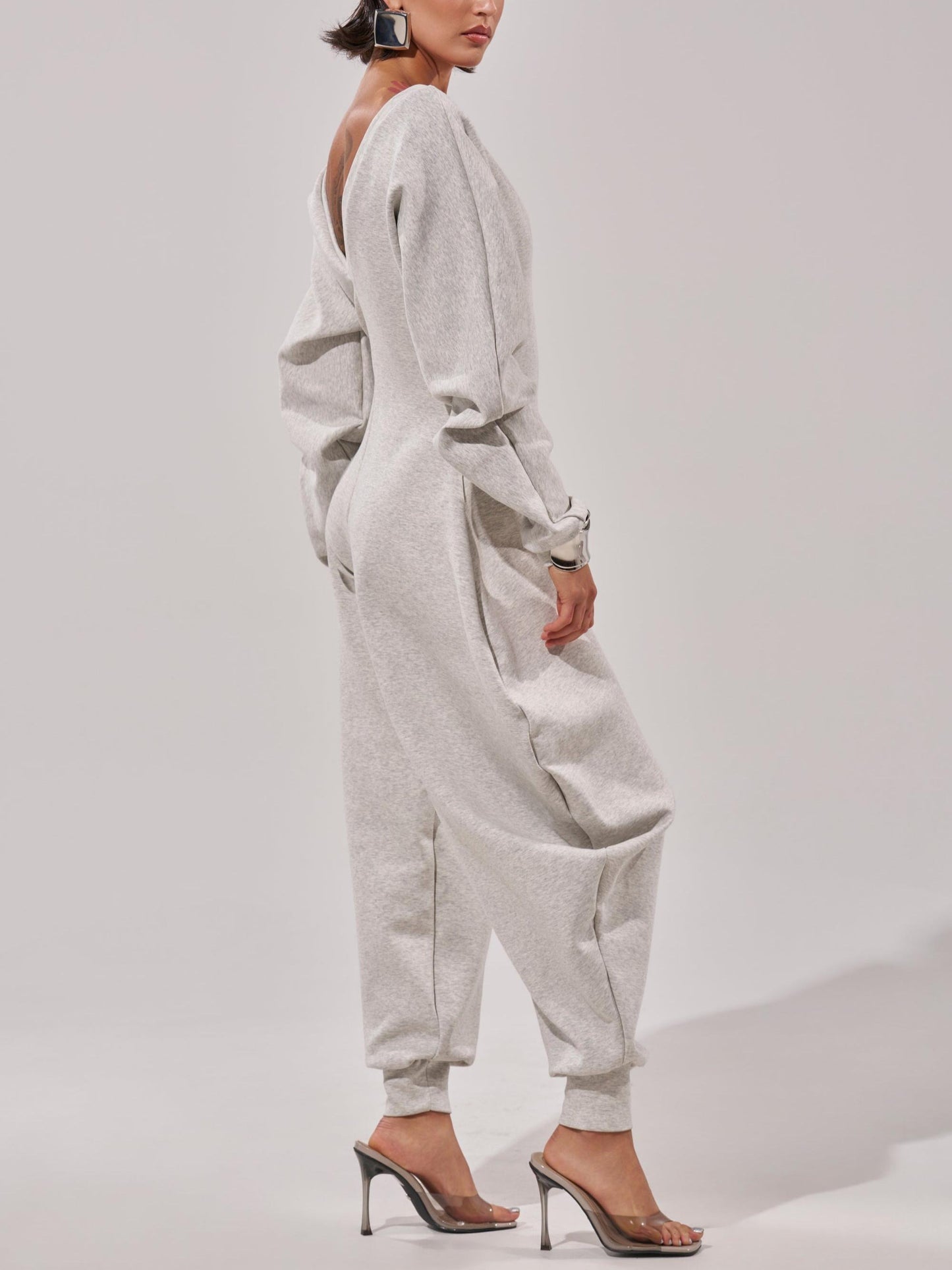 Comfy Cozy Sweatshirt Jumpsuit