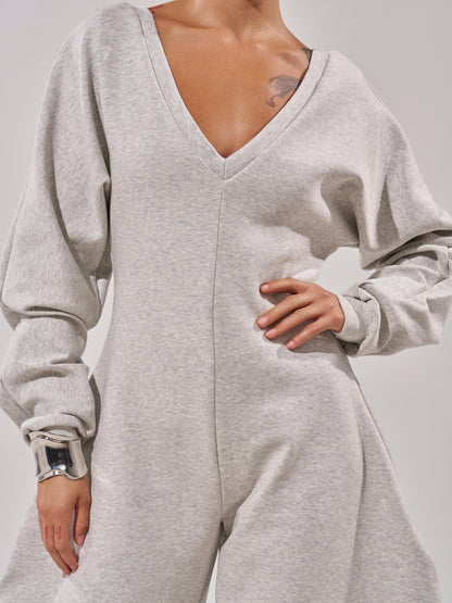 Comfy Cozy Sweatshirt Jumpsuit