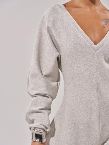 Comfy Cozy Sweatshirt Jumpsuit