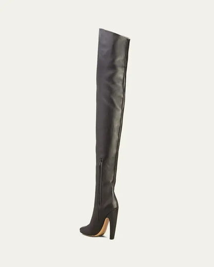 Calfskin Over-the-knee Boots