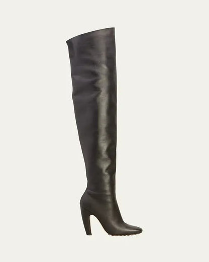 Calfskin Over-the-knee Boots