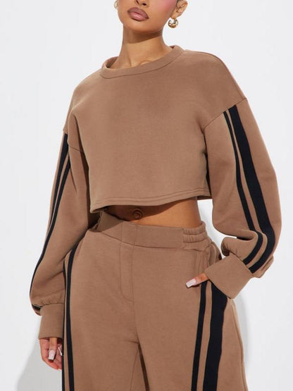 Stylish Brown Sweat Suit