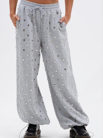 Zipper Rivet Three-Piece Sportswear