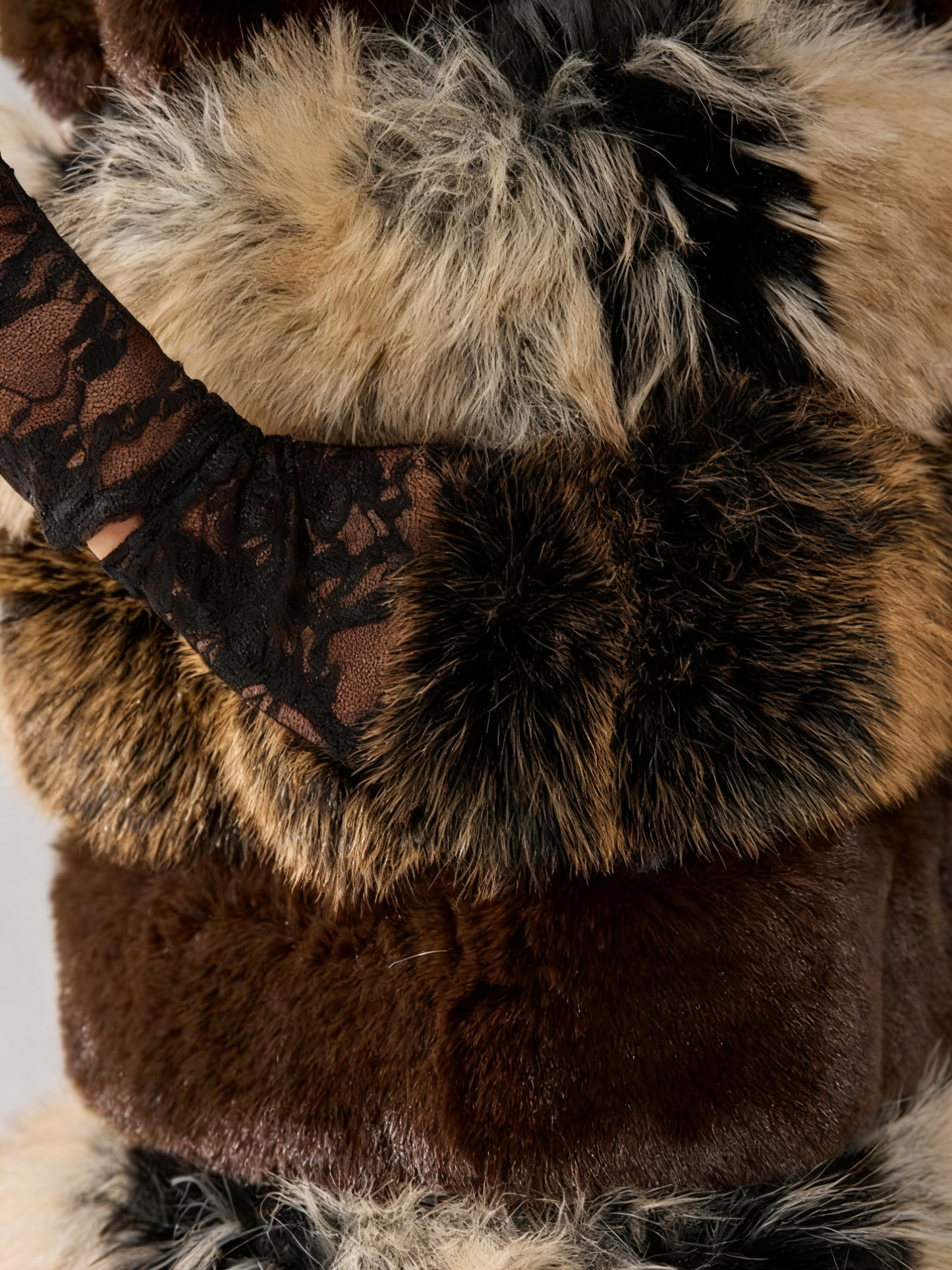 Stylish Plush Fox Fur Vest