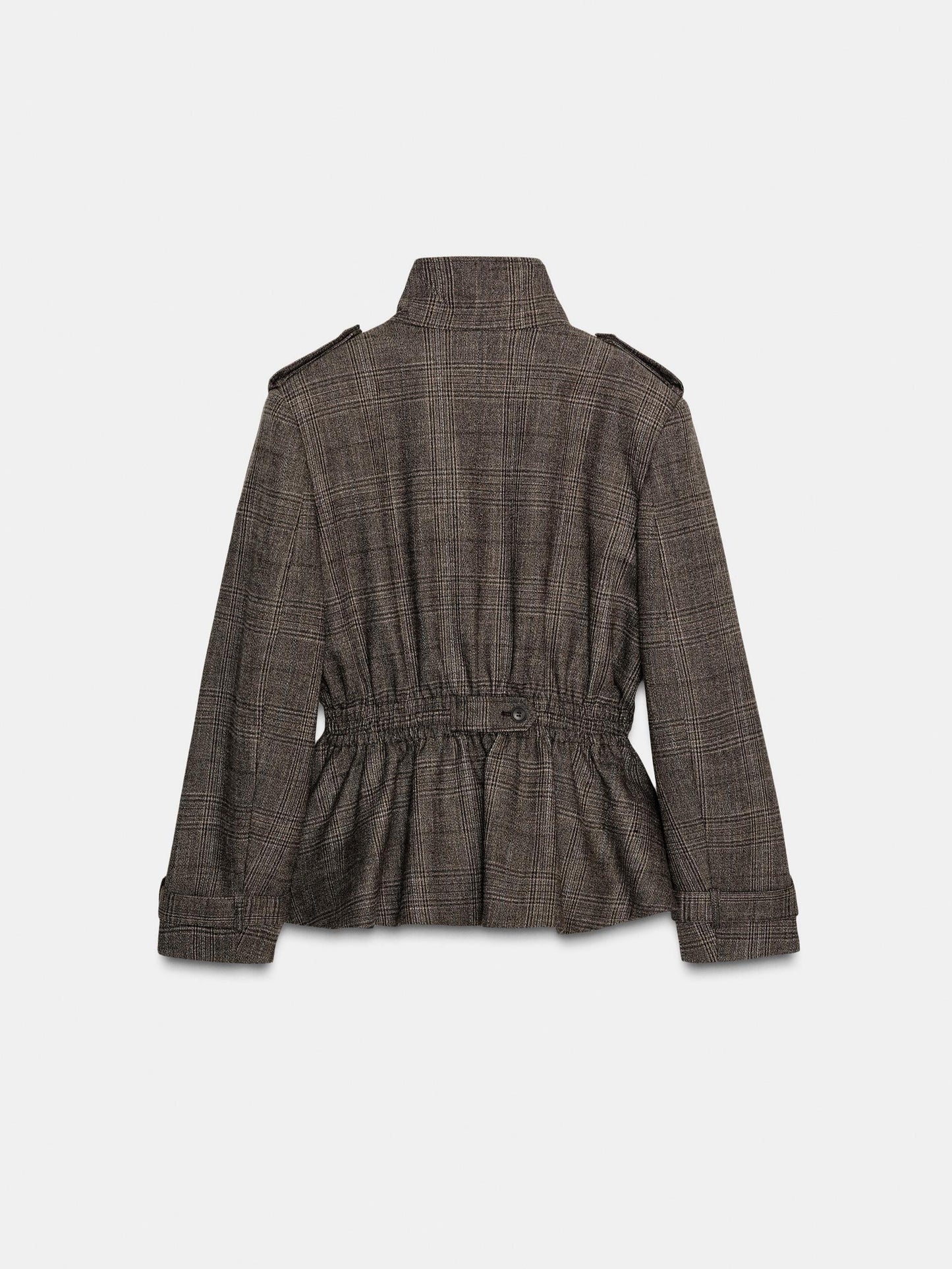 Tight Waist Striped Pants Set