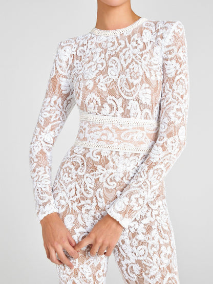 Powerful Lace Jumpsuit