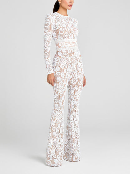 Powerful Lace Jumpsuit