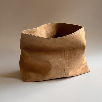 Soft Leather Large Capacity Clutch