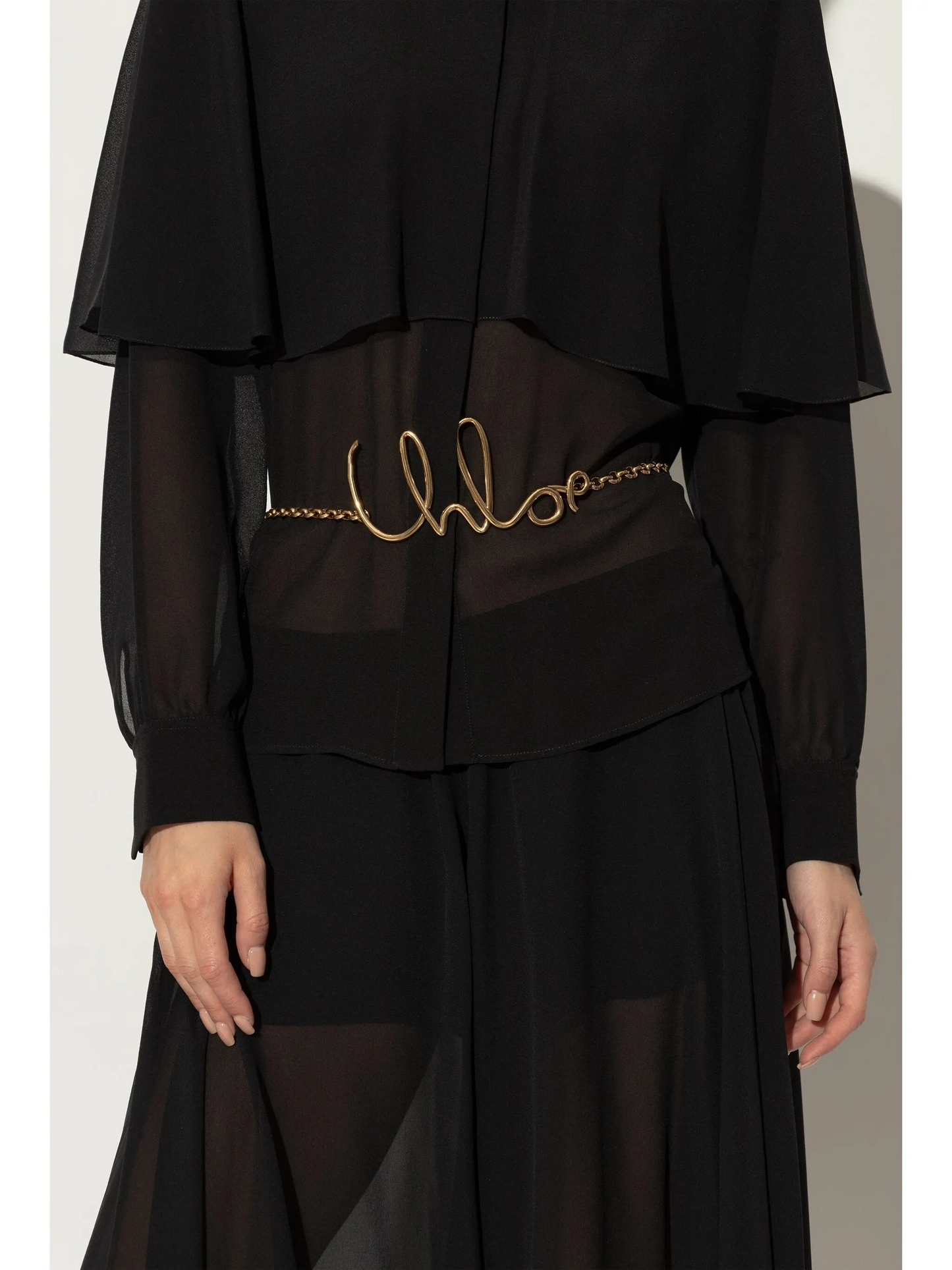 Gold Chain Waist Belt