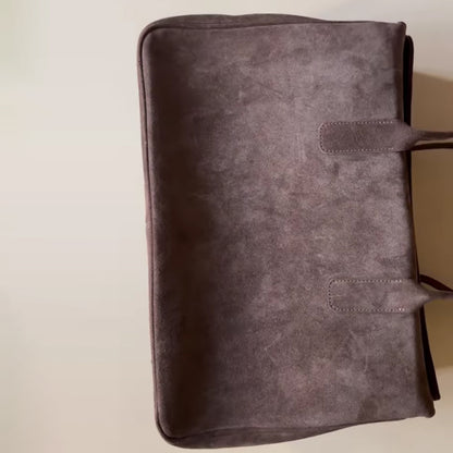 Vintage Suede Large Capacity Shoulder Bag