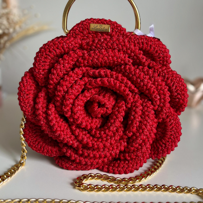Hand-woven Flower Bag