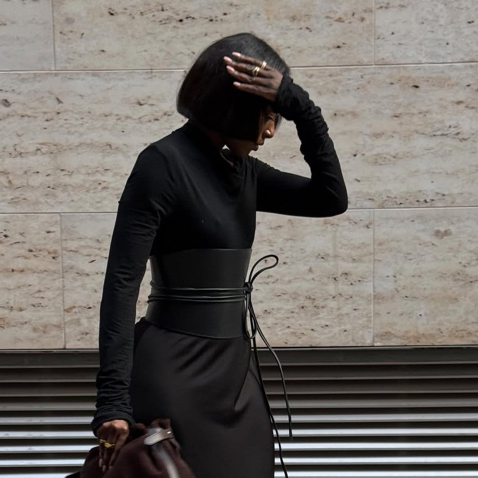 Asymmetrical Cold Shoulder Long Sleeve Top