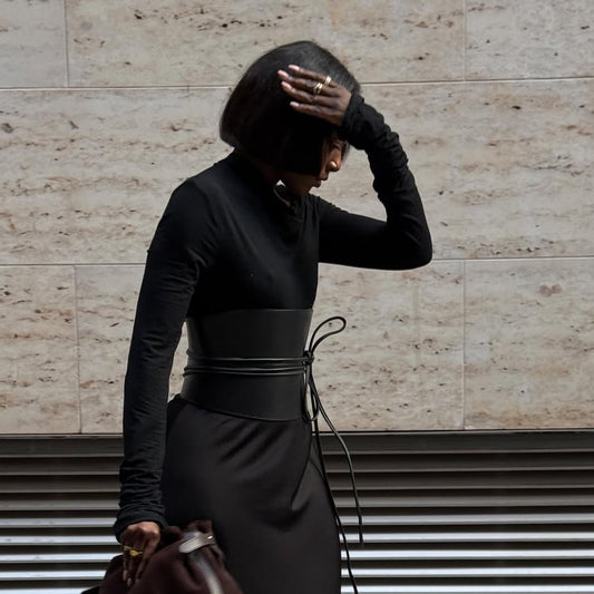 Asymmetrical Cold Shoulder Long Sleeve Top