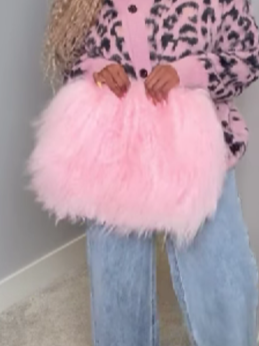 Plush Clutch