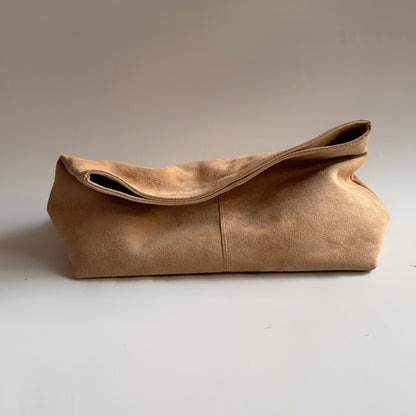 Soft Leather Large Capacity Clutch