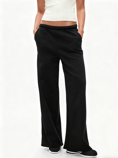 Activewear Set: Hoodie with Wide - Leg SweatPant