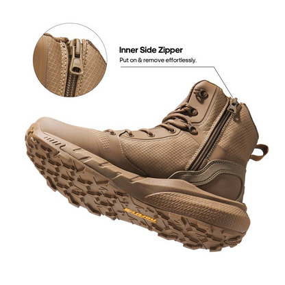 Men's Tactical Boots Lightweight Comfortable All-Day Work Boots