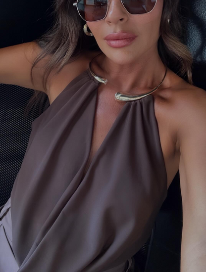 Stylish Halter - Neck Top