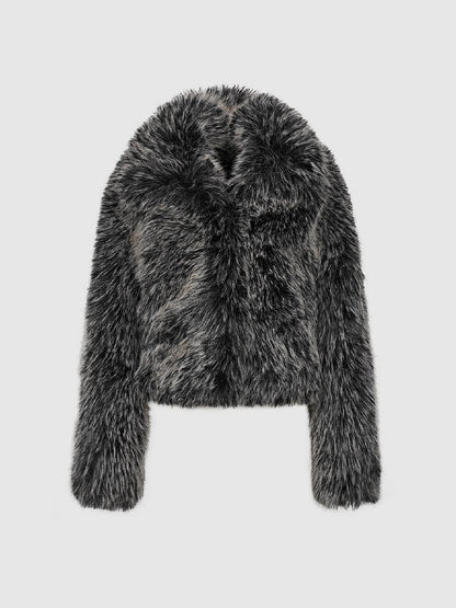 Luxury Fur Cropped Jacket