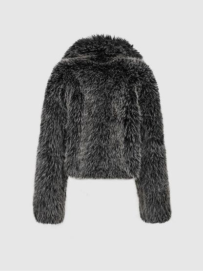 Luxury Fur Cropped Jacket