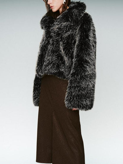 Luxury Fur Cropped Jacket