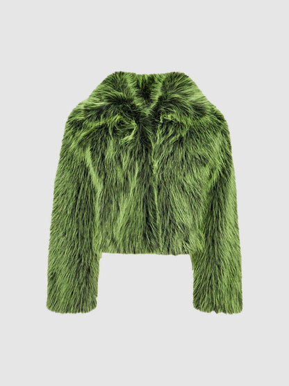 Luxury Fur Cropped Jacket