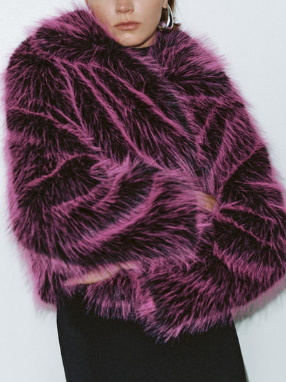 Luxury Fur Cropped Jacket