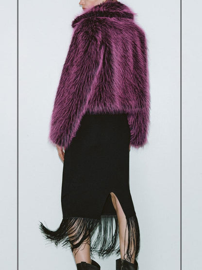 Luxury Fur Cropped Jacket