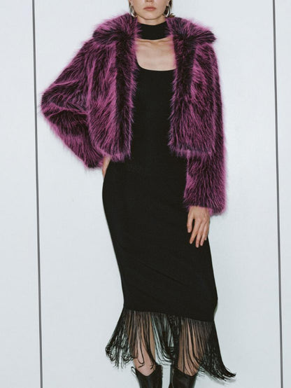 Luxury Fur Cropped Jacket