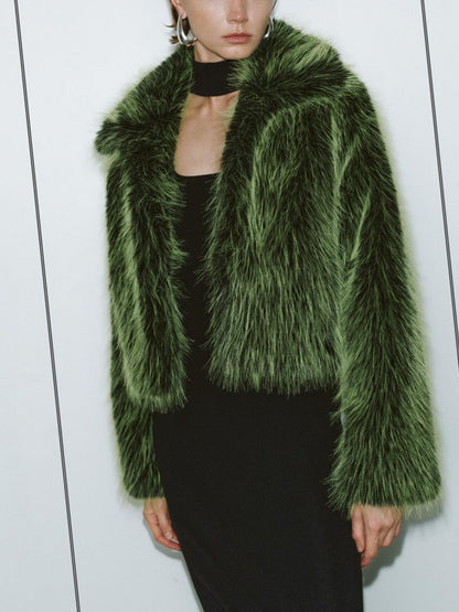 Luxury Fur Cropped Jacket