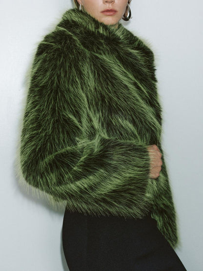 Luxury Fur Cropped Jacket