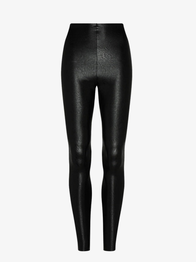 Faux Leather Control Smoothing Legging
