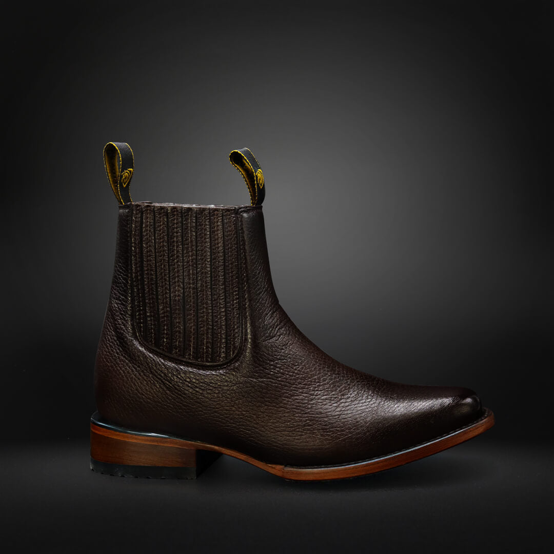 Men's Genuine Leather Chelsea Ankle Boots