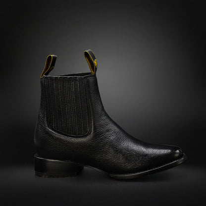 Men's Genuine Leather Chelsea Ankle Boots