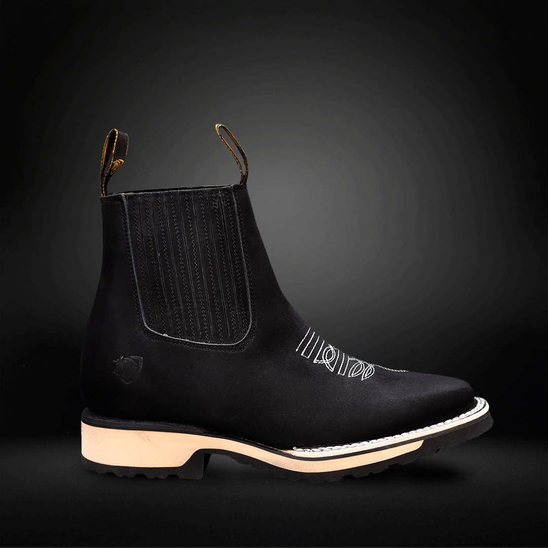 Men's Double Density Nubuck Leather Ankle Boot