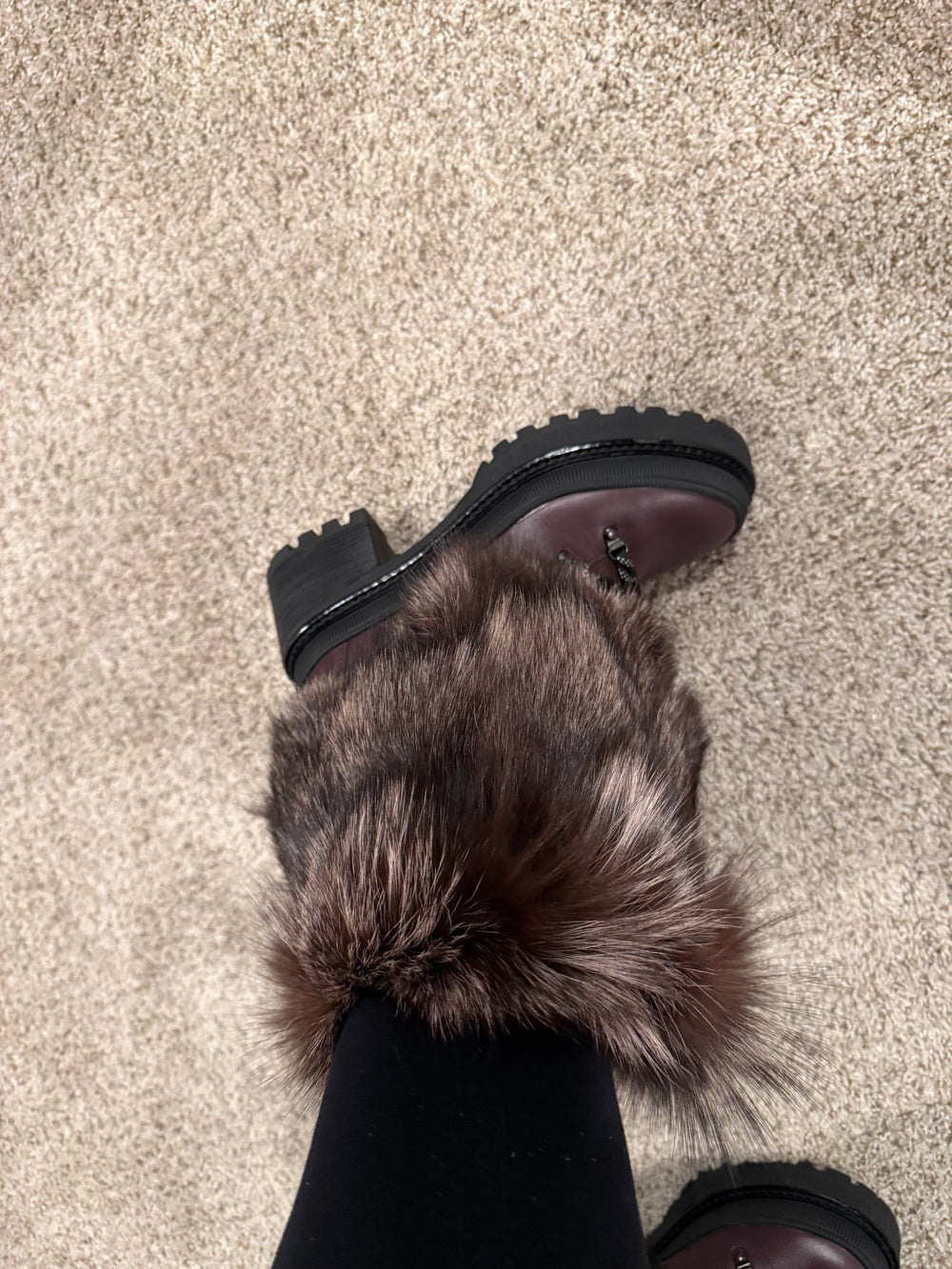 Fox Fur Boots