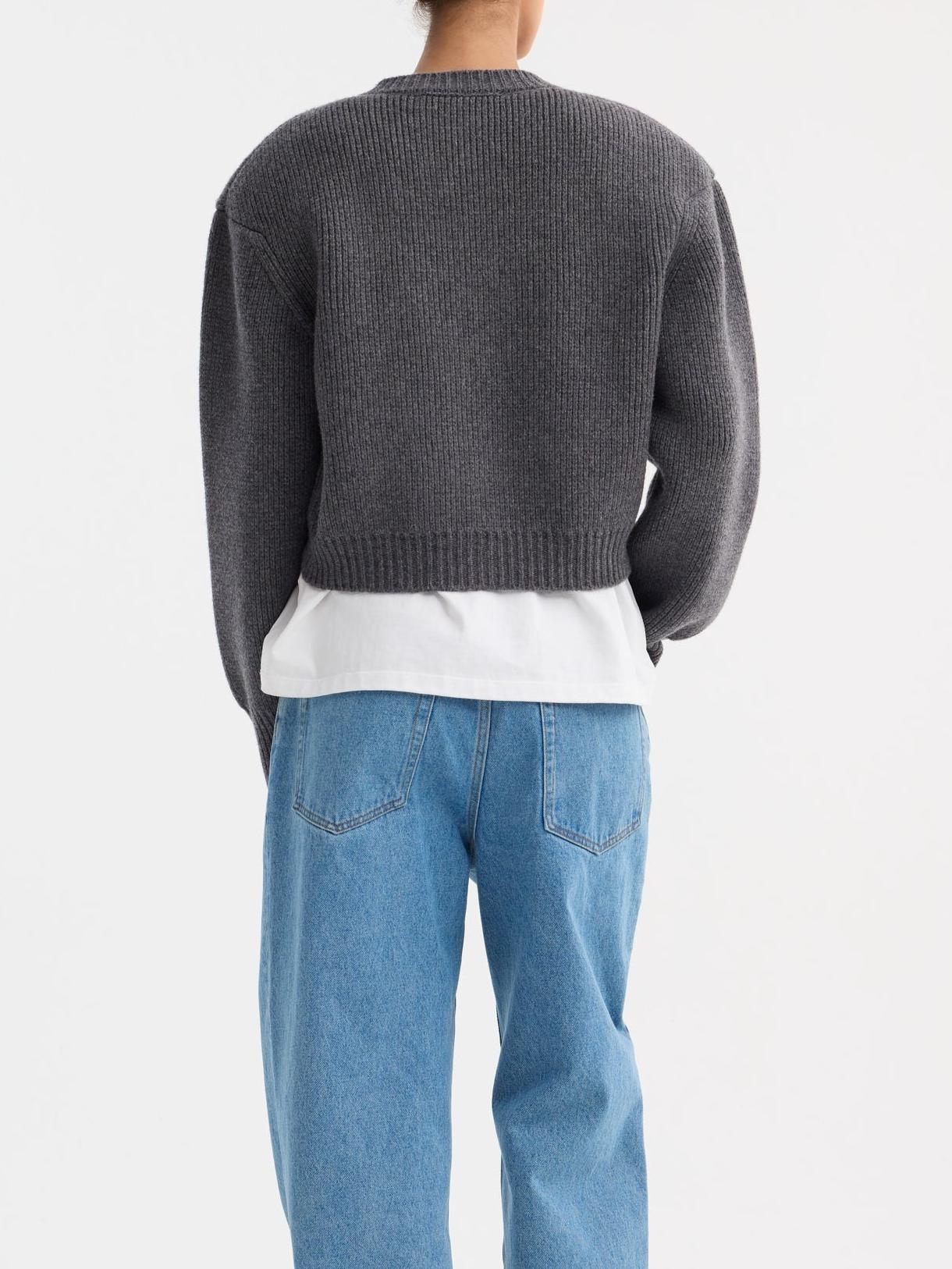 Stylish Statement Shoulder Cardigan